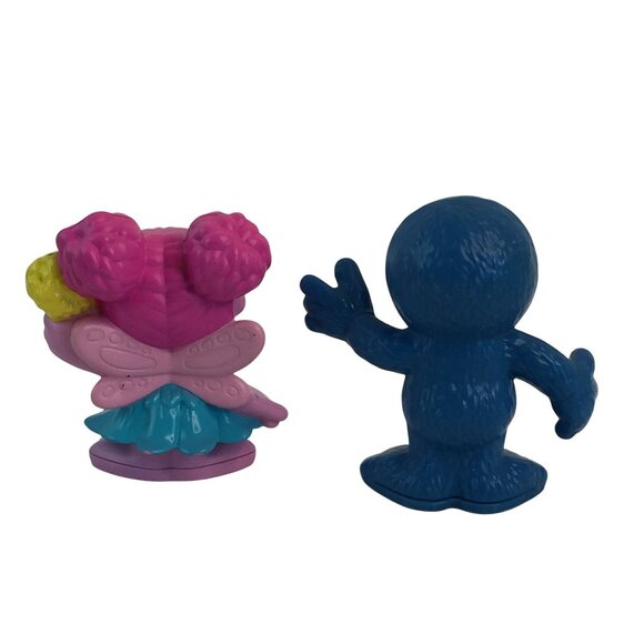 Sesame Street Toy Figures 3" Cake Toppers Cookie Monster Elmo Oscar Abby Grover - Picture 4 of 13